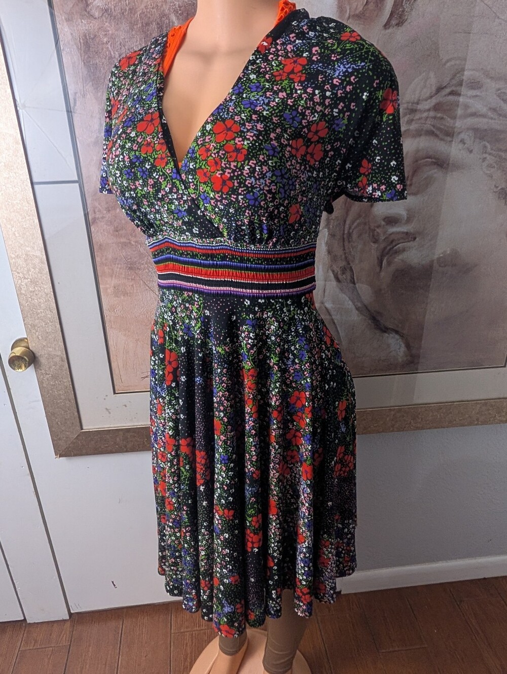 Anthropologie Girls from Savoy Esmeralda Esmeralda Poppy Dress Size Xs